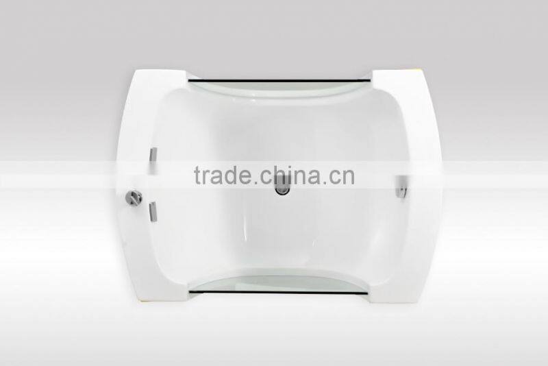 Hot selling acrylic baby spa bathtub spa bath tub pure acrylic bathtub