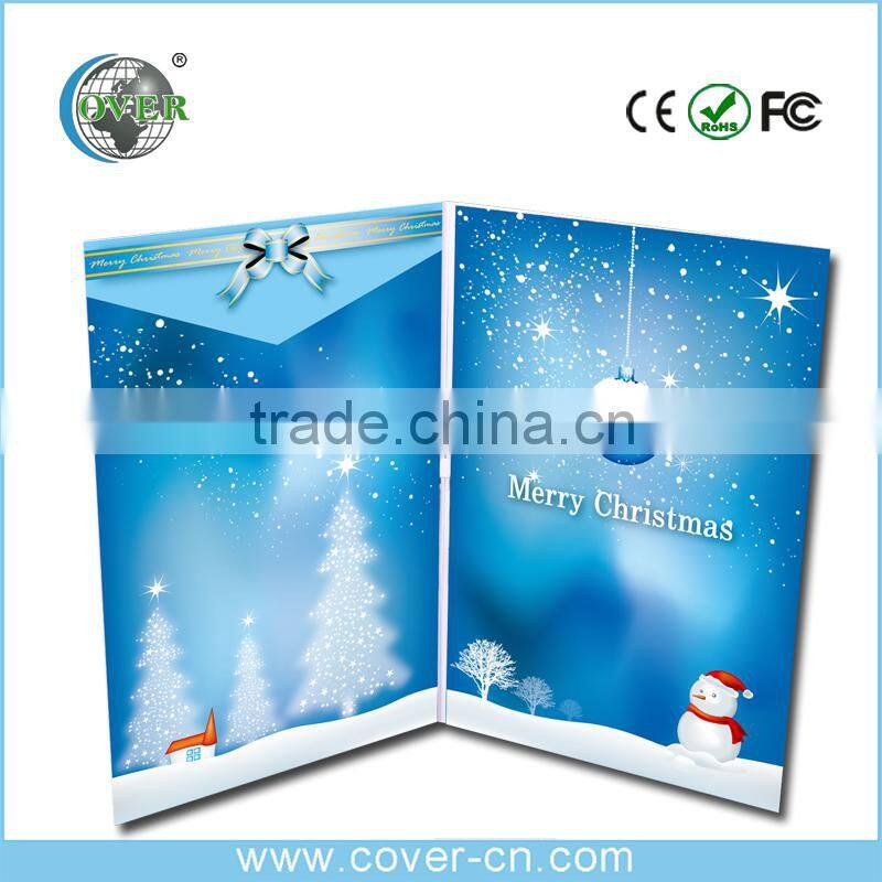 2015 christmas greeting card/music themed christmas cards/custom musical greeting card