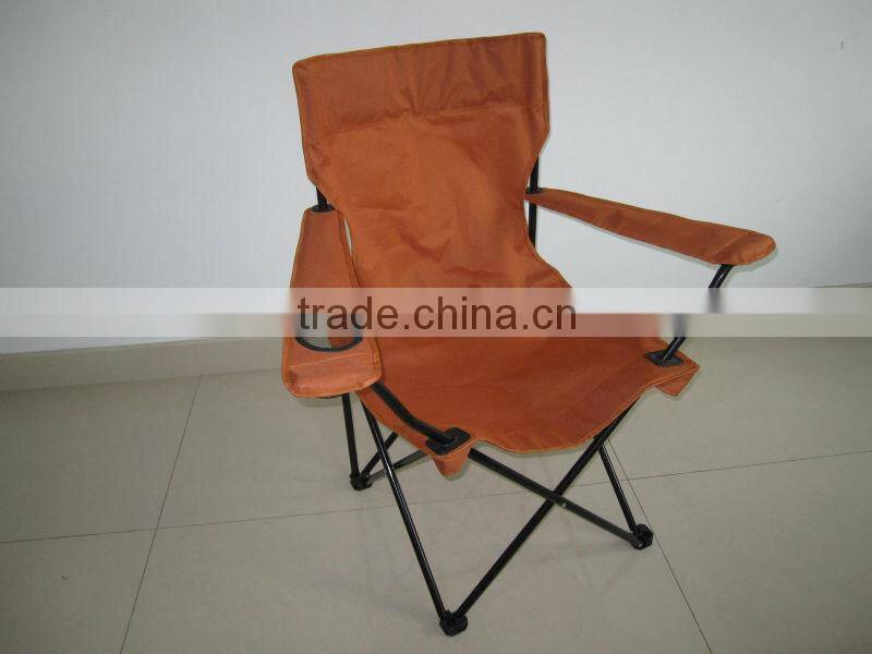 Portable Cheap Orange Camping Chair With Bag -- Hot Promotion Item