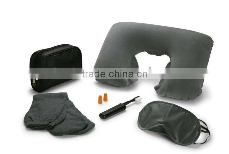travel kit,travel set,eye mask,pillow,earplug,eyeshade