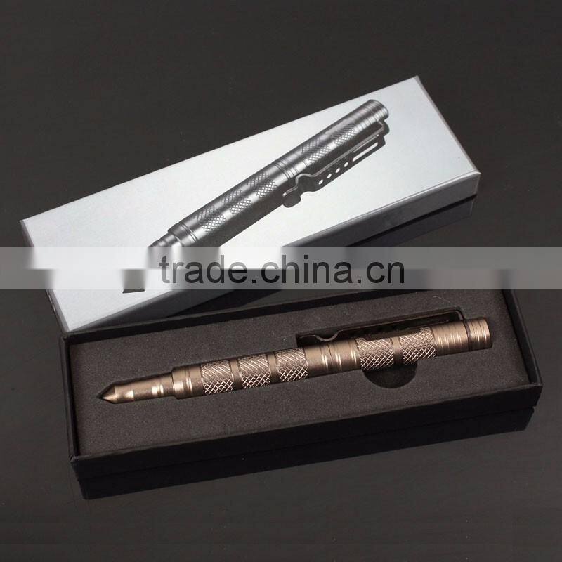 2016 Top Seller Tactical Pen for Writing and self-defense Ballpoint Pen