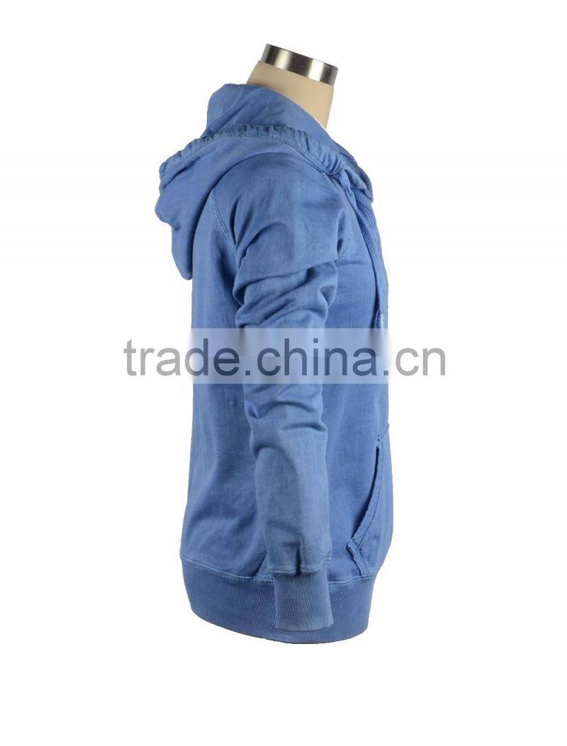 Lady's garment dyed technics sports shirts