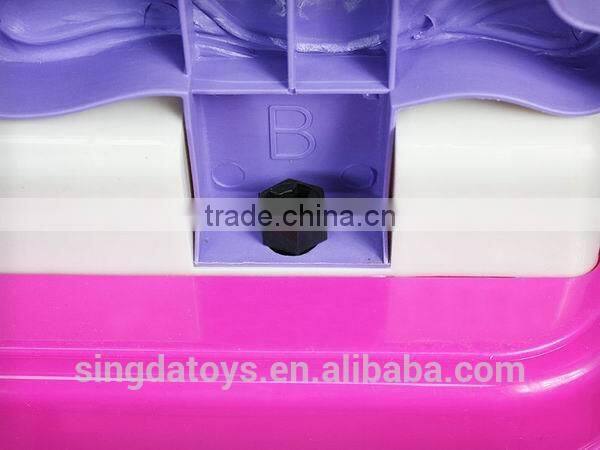 Girls Deluxe Makeup Dressing Table Set with Stool