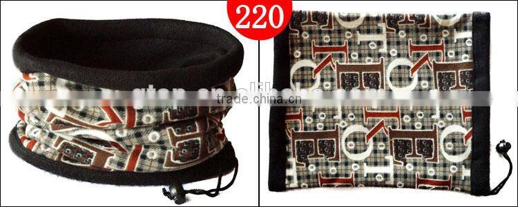 polar fleece winter neck warmer scarf 238