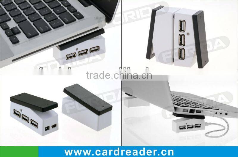 3 port usb hub without power adapter