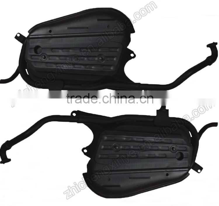 125CC Black Heat Resistant Scooter Universal Silencer