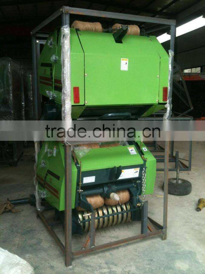 Round hay baler with CE approved