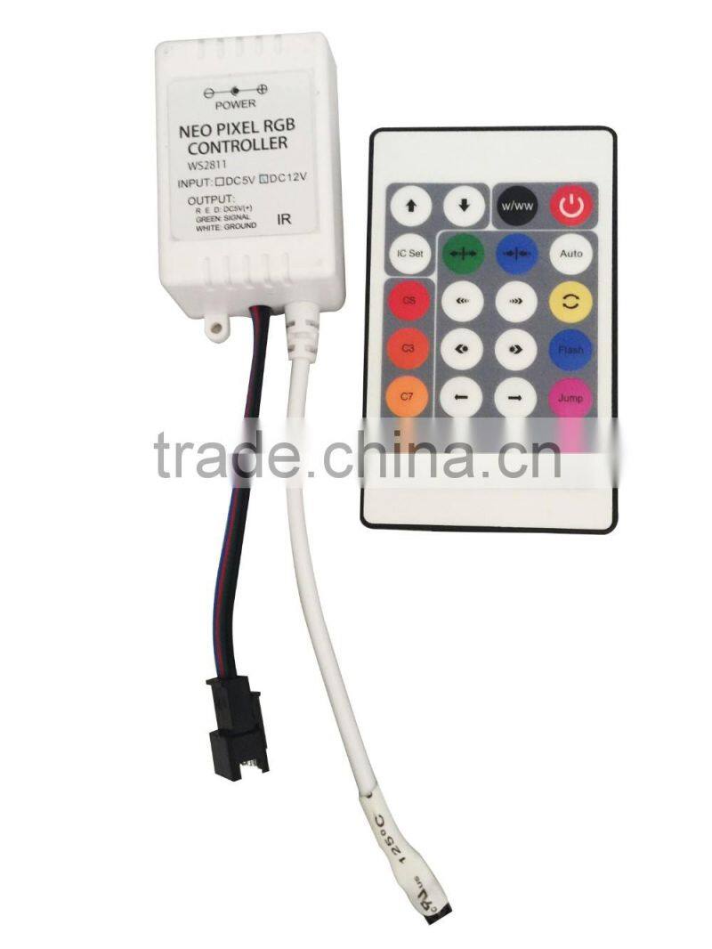 High quality Top selling 5050SMD Dream Color RGB 5m LED strip with 2 years warranty