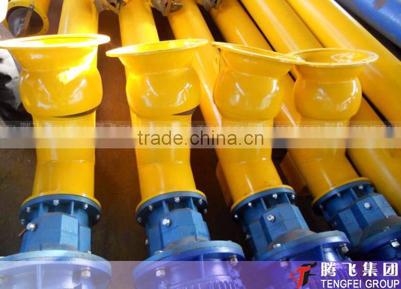 Durable concrete stainless steel screw conveyor