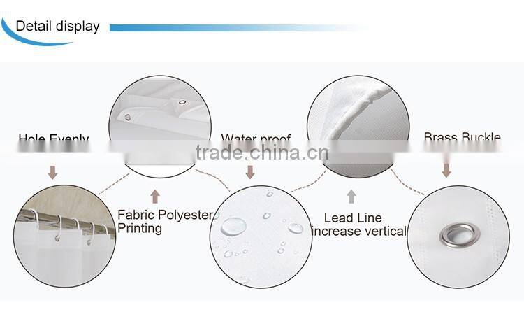 New design OEM acceptted Kids Bath PEVA Shower Curtain