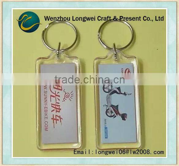 oem photo frame lego keychain/keychain manufacturers in china