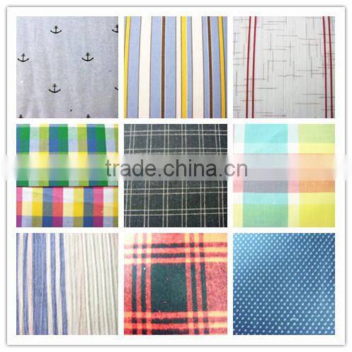 New fashion plaid cotton shirt fabric
