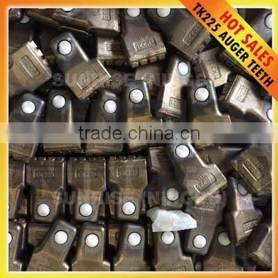 TK225 Foundation Drilling Auger Wear Parts Carbide Teeth