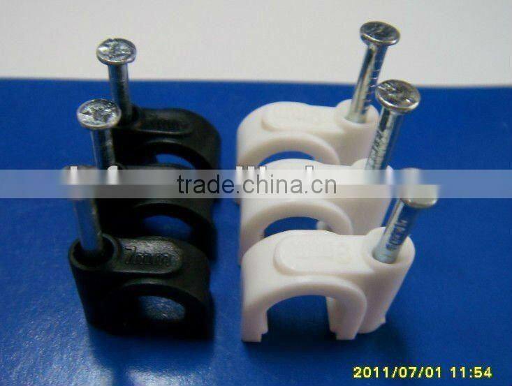 Coaxial cable nail clips Cable Clip
