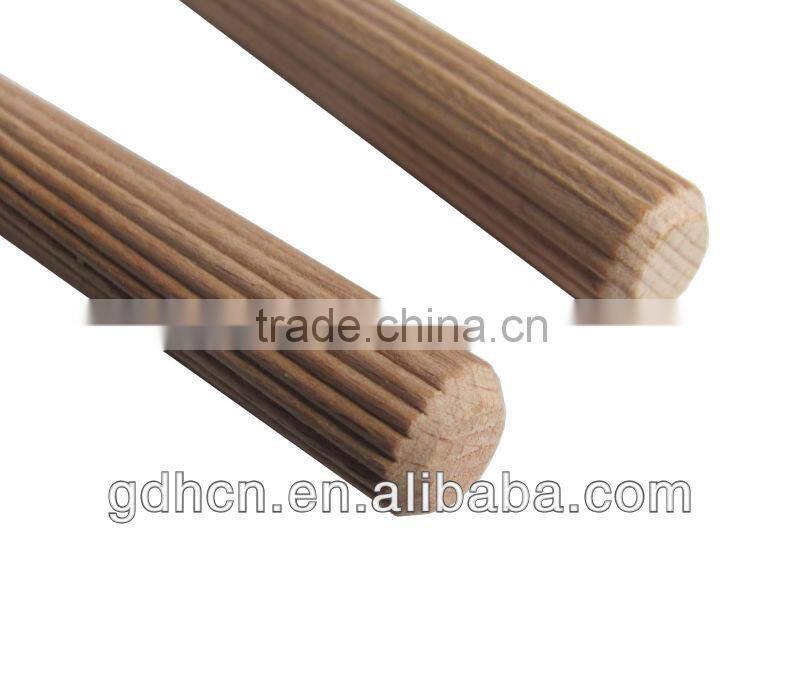 16x140mm wood dowel pin,Fastener,Multi Groove