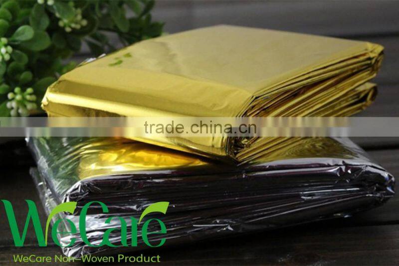 aluminum emergency blankets/foil emergency blanket/wholesale mylar emergency blankets emergency mylar blanket