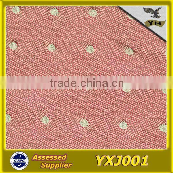wear-resisting mosquito net fabric in dot design