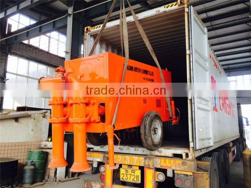 lightweight foam concrete conveying or pumping machine