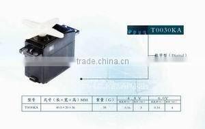 6KG plastic gear servo