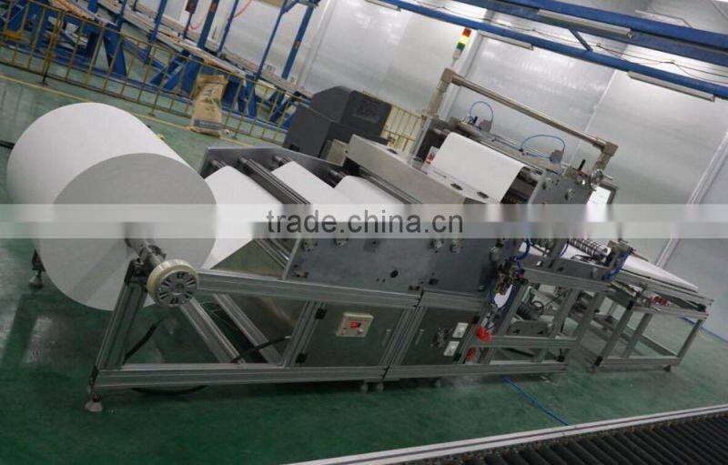 HEPA Min Pleating machien for Fiber Glass Media