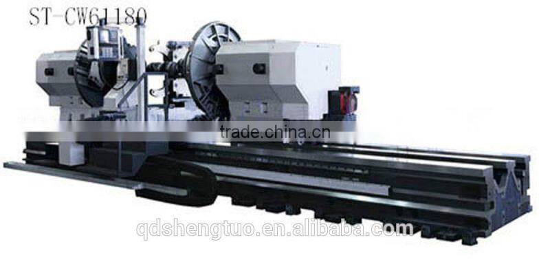 High Quality CW61180 Shengtuo Suitable for Rubber Machinery Horizontal Lathe
