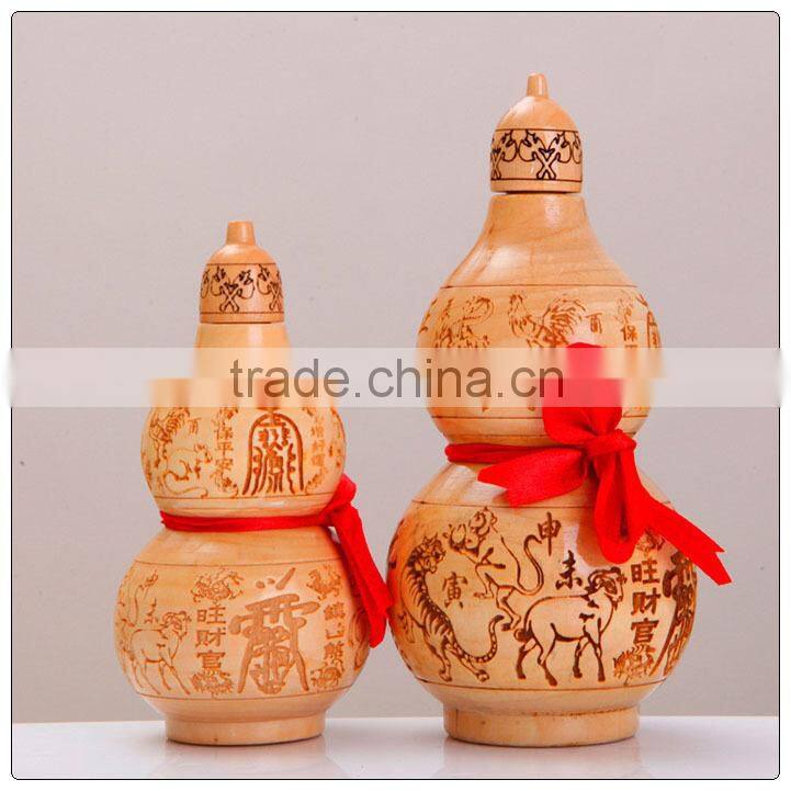 Feng shui Wu Lou-Gourds ,chinese Wu Lou statue can open