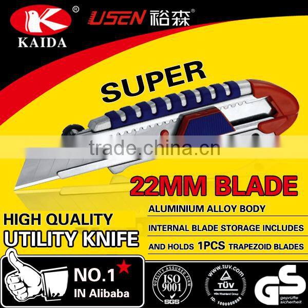 tool cutter 22mm Snap Off Blade Aluminium Alloy Utility Knife tool knife
