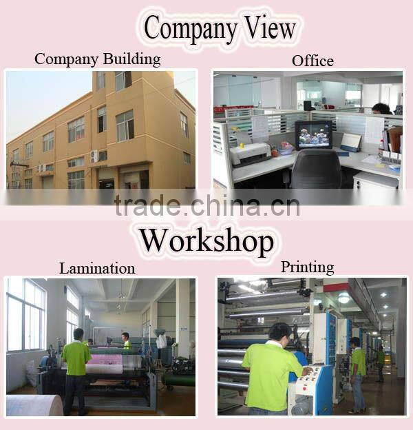 pp non-woven metal film laminating bags