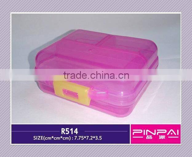 2015 useful popular various design small size storage plastic box