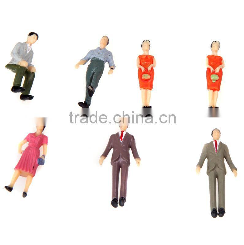 building model figure, model figures in resin, scale model figure, plastic model figures for 1/30, artificial model figure