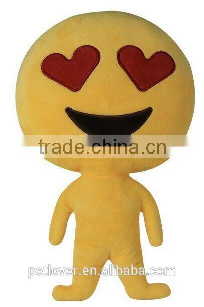 Custom Emoji funny dog toy with body