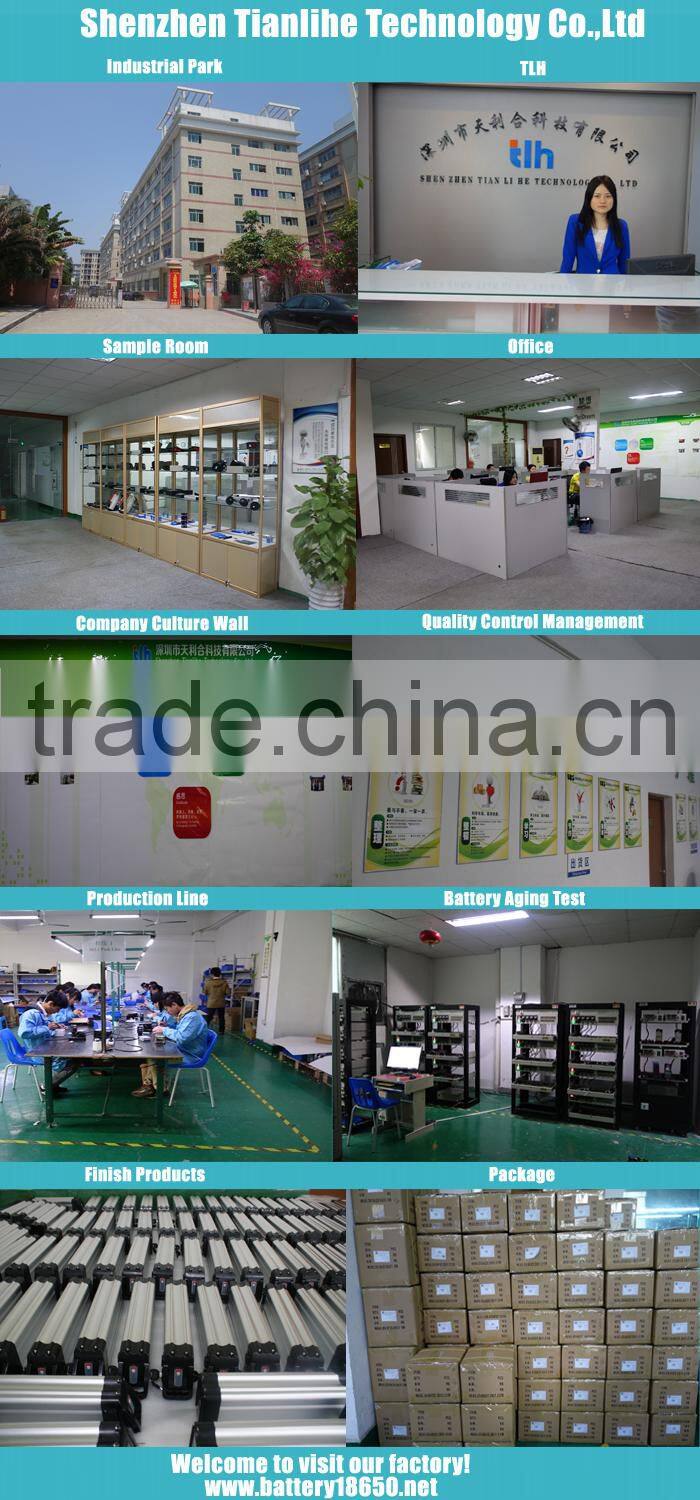 downtube akku e bike 48V 17Ah for frame bike