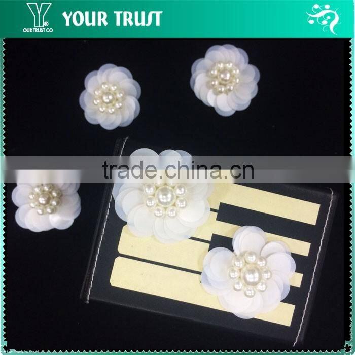 Black Beaded Shinning SequinTurquoise Butterfly Applique Patch