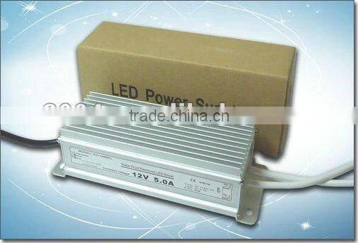 Waterproof Constant Voltage LED Driver 60W