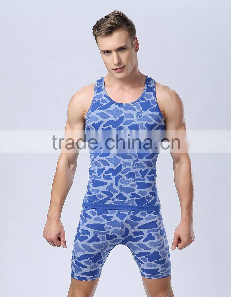 Leopard men comfortable breathable quick-drying movement five minutes of pants