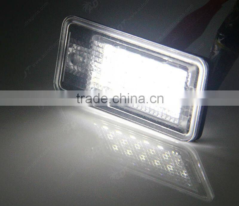 Super White Error Free LED License Plate Lights For Audi B8 A4 A5 S4 S5 Q5 TT (Fits: Audi Q7)