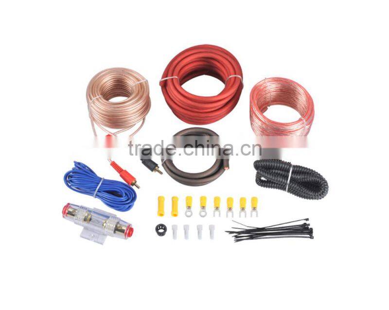 10 Ga amp wiring kit car audio amplifier installation wiring kits