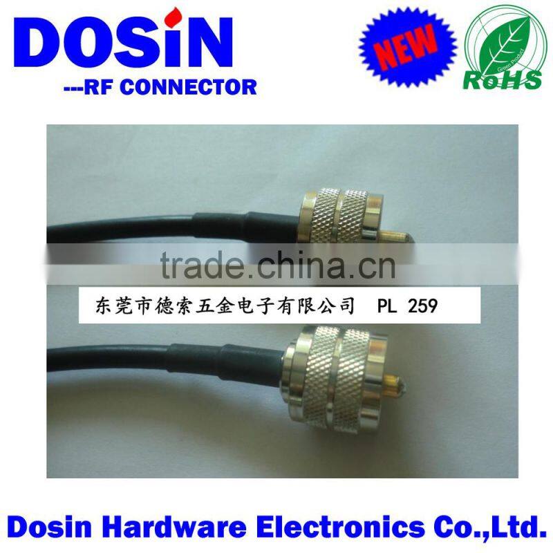 PL-259 cables uhf connector male and female plugs