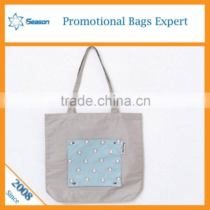 Custom logo printing trendy standard size cotton canvas fabric tote bag