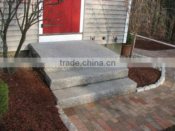 flamed exterior granite steps