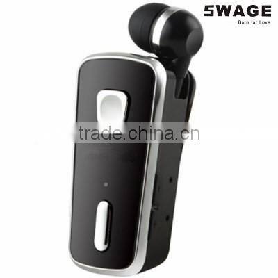 PH-V6 Bluetooth V4.0 Super Competitive Retractable Earphone with microphone