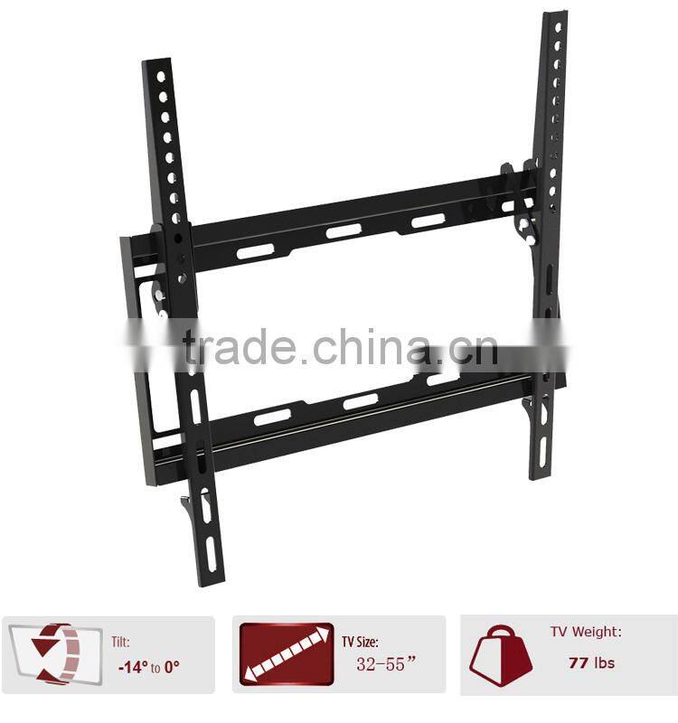 Ultra slim vesa 400 wall mount for LCD LED flat panel screen