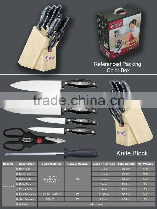 High quality stainless steel kitchen accessories sets