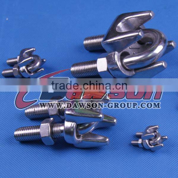 US Type Wire Rope Clips - Stainless Steel AISI316/AISI304, steel prices Philippines