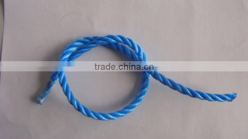 Slit Film Blue Polypropylene Rope