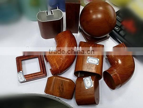 stainless steel handrail accessories /stairs handrail fittings /indoor wooden staircase