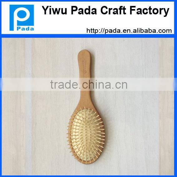 wood round hair brush with boar bristle,rotating hair brush,professional salon hair brush