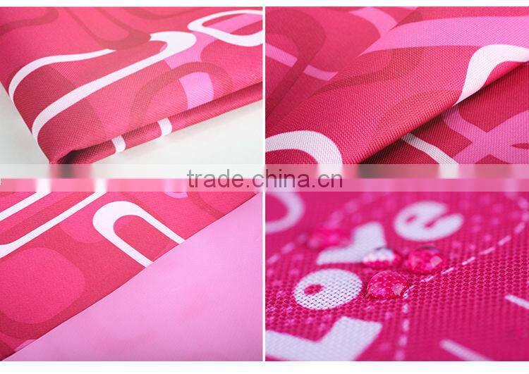 Woven colorful 1000d cordura 100 polyester printed fabric