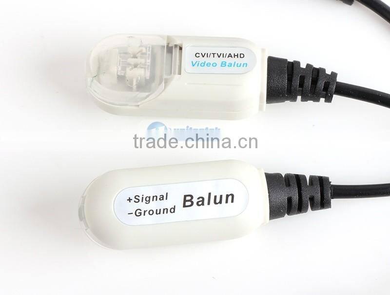HD Transceivers Adapter Transmitter Cat5 Video CCTV Balun Support 720P/1080P AHD/CVI/TVI Camera