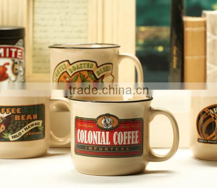 customize ceramic enamel mug